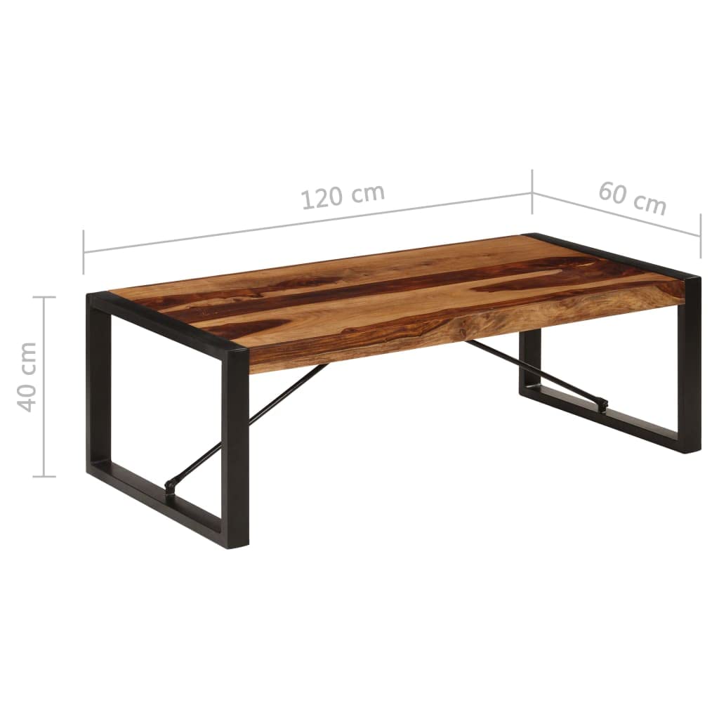 Solid Sheesham Wood Coffee Table R734