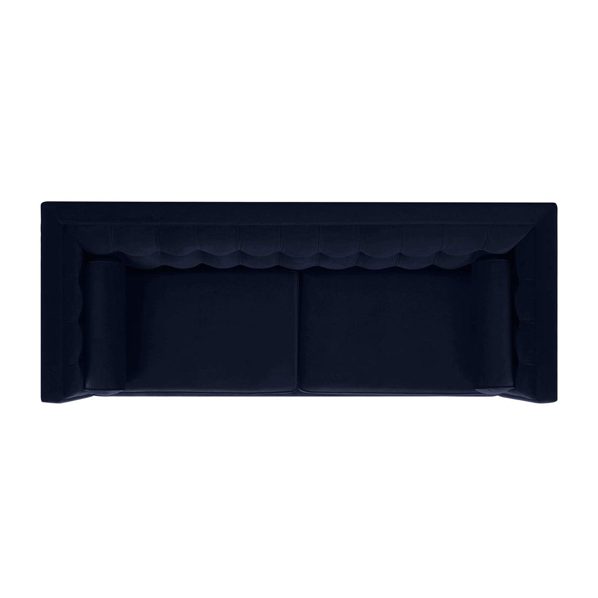 Dark Navy Blue Performance Velvet Tufted Sofa U126