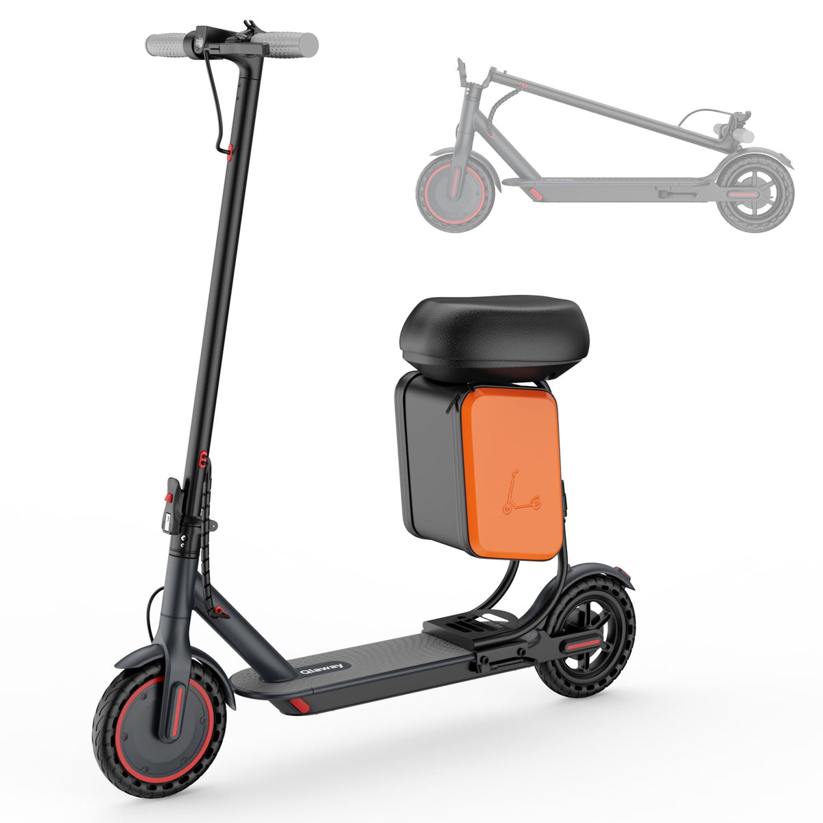 Electric Scooter with Dual Braking System X482469