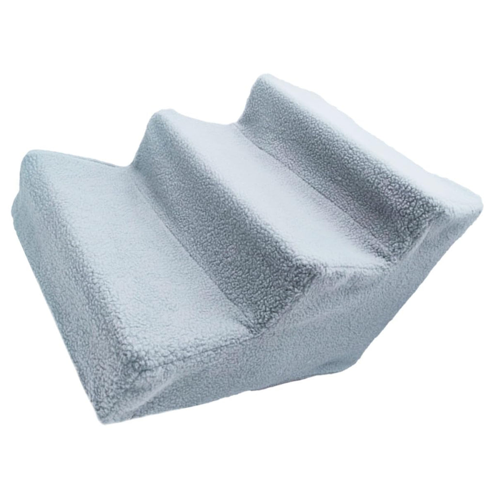 Gray Plush Non-Slip Pet Stairs A202709