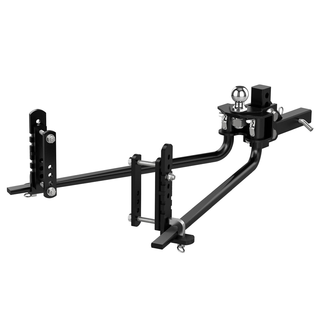 Weight Distribution Hitch with Sway Control, 10000 lbs Towing, 2-Inch Shank P161038