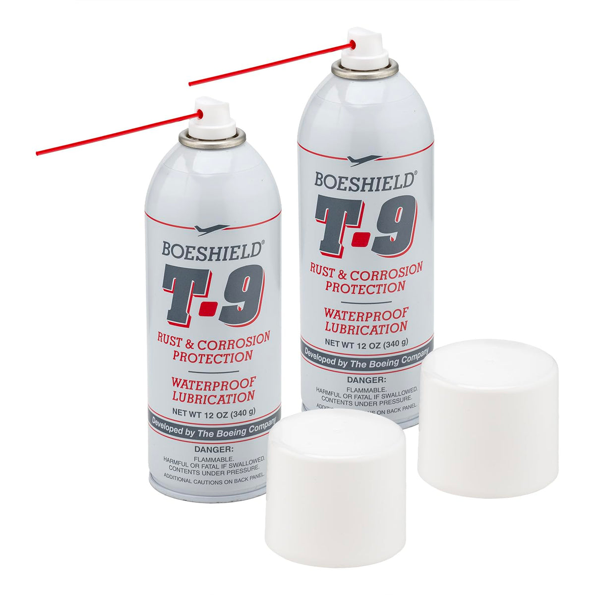 Waterproof Wax-Based Lubricant & Corrosion Inhibitor, 12 oz Aerosol, Pack of 2 N374649