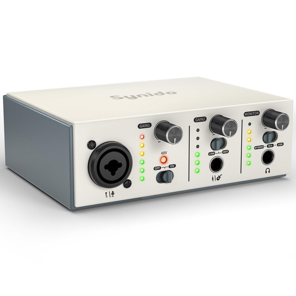 USB C Audio Interface Silver H215