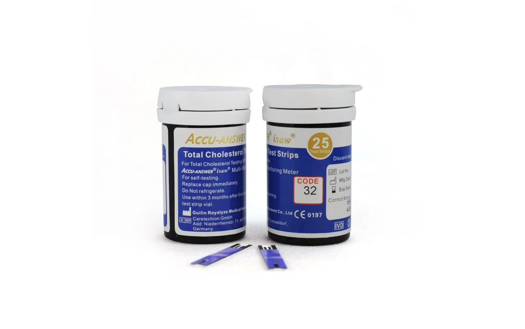 25 Test Strips for Cholesterol Test O67163