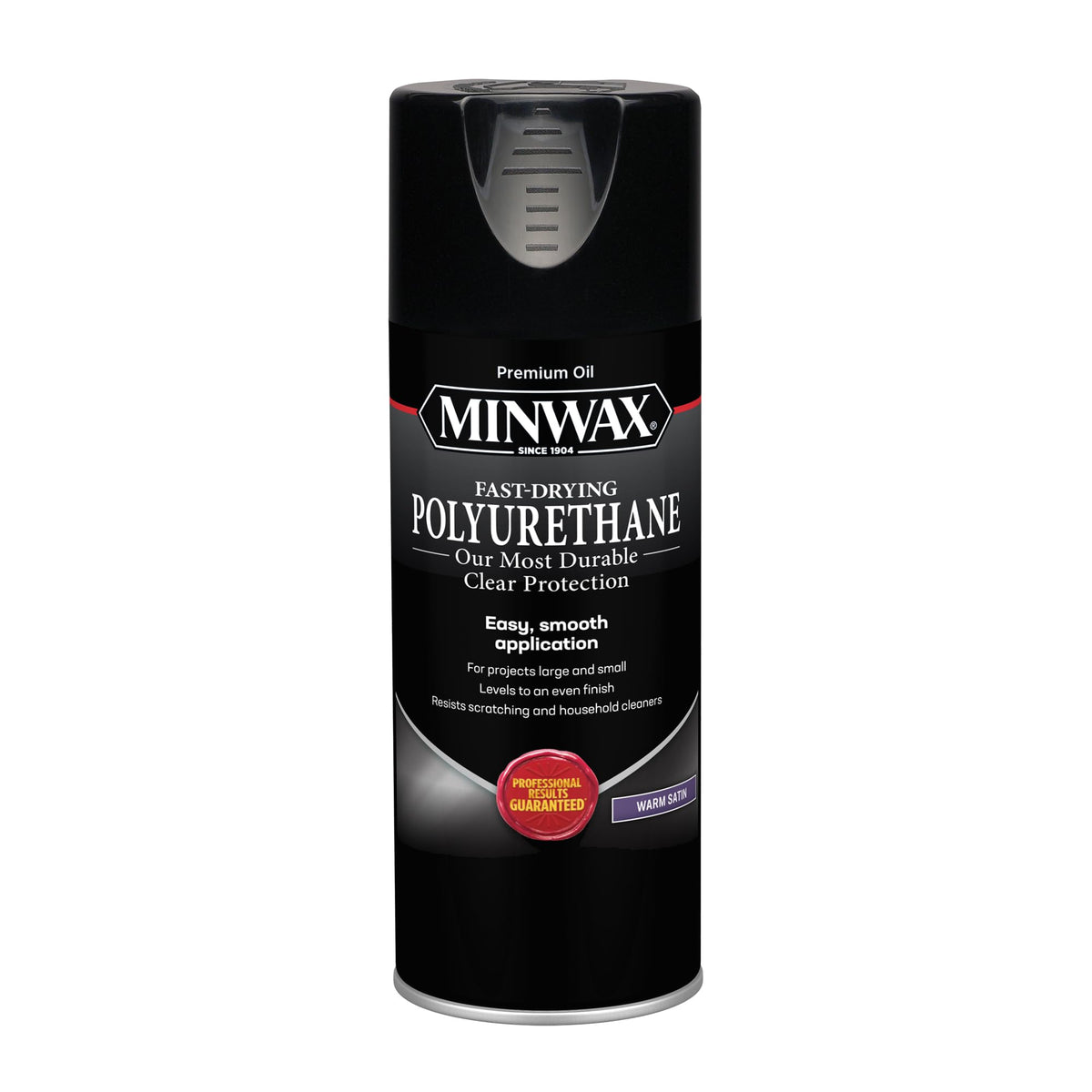 Clear Satin Fast Drying Polyurethane Spray F2558