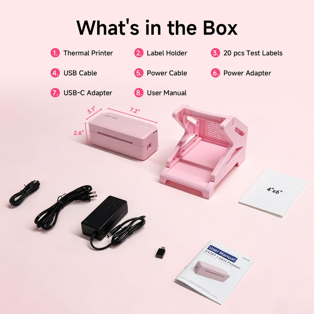 Bluetooth Thermal Label Printer Q82981