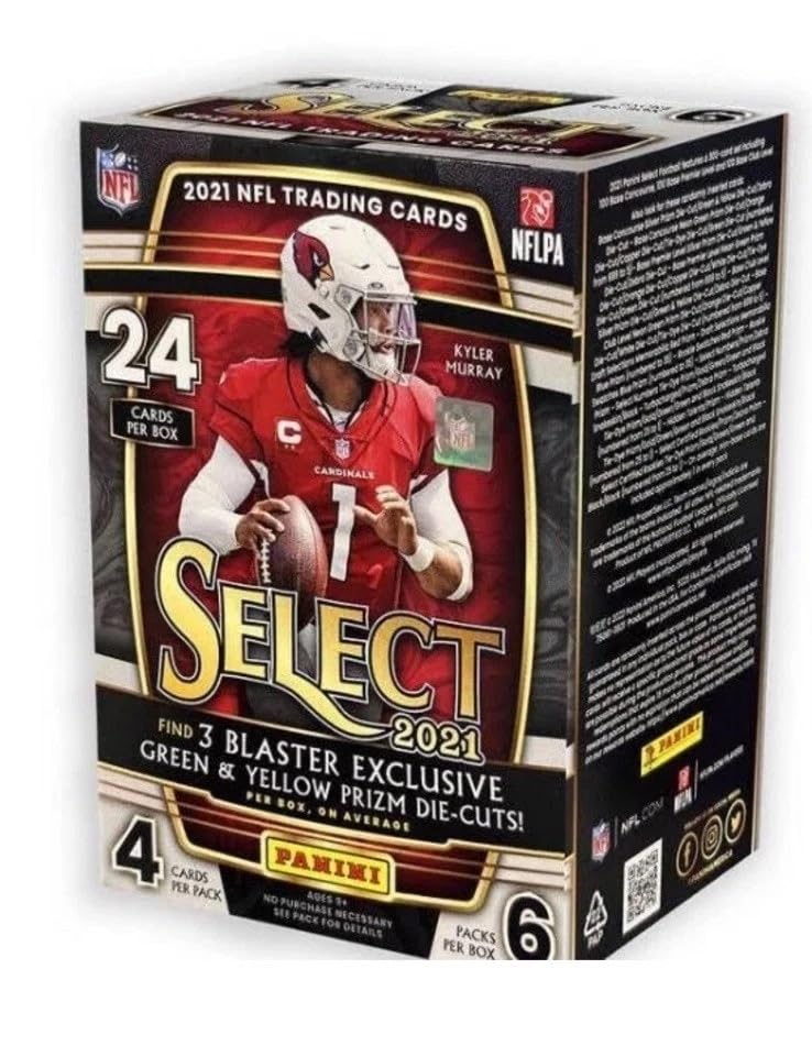 2021 Panini Select Football Blaster Box G3672