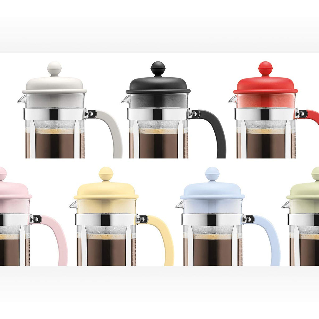 White 8 Cup Glass Coffee Maker D904315