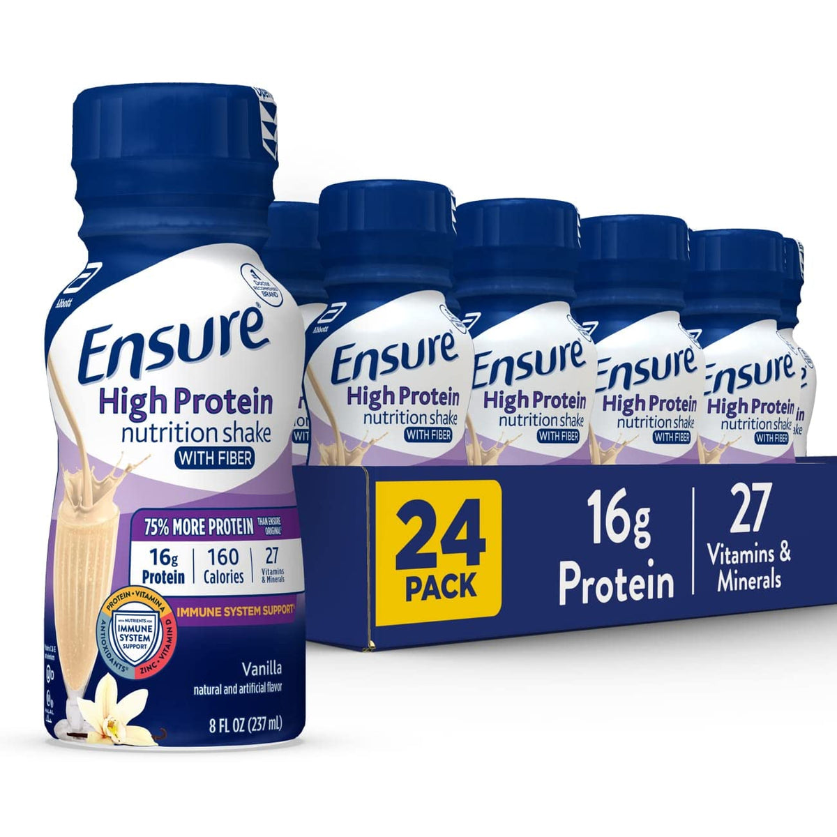 High Protein Nutritional Shake With Fiber, 16g Protein, 30g of Protein, 1g of Sugar X40265