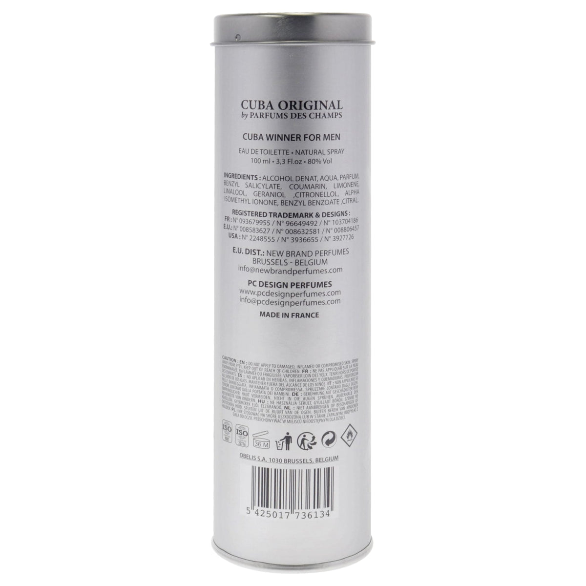 Eau de Toilette Spray 3.3 Ounce O7800