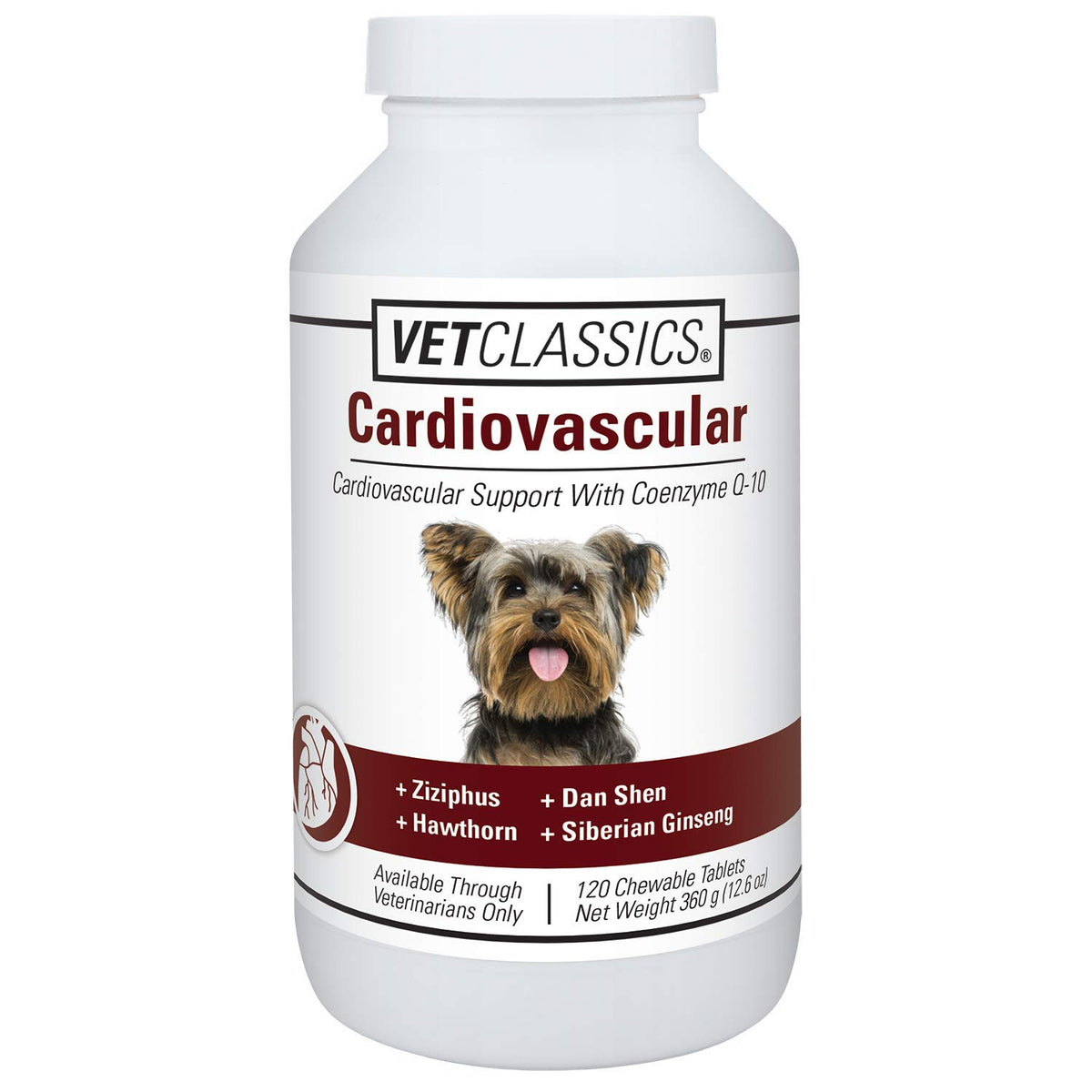 Cardiovascular Supplement with Coenzyme Q-10 for Dogs 120 Ct S163433