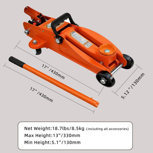 2 Ton Low Profile Hydraulic Floor Jack E5294