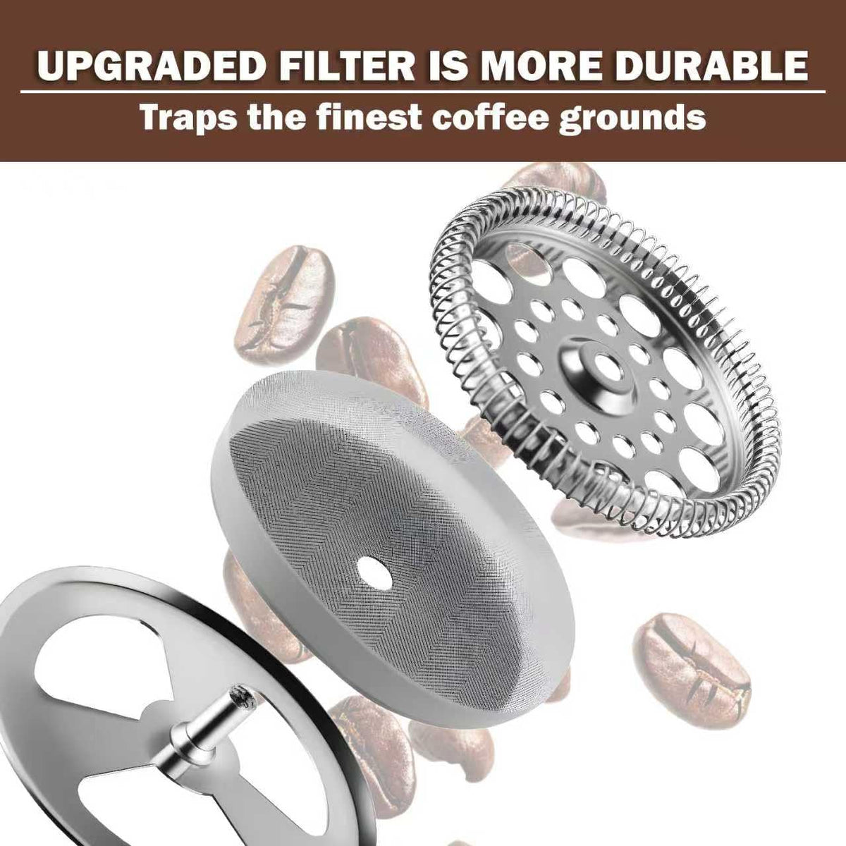 French Press Coffee Maker 61 oz Y5282