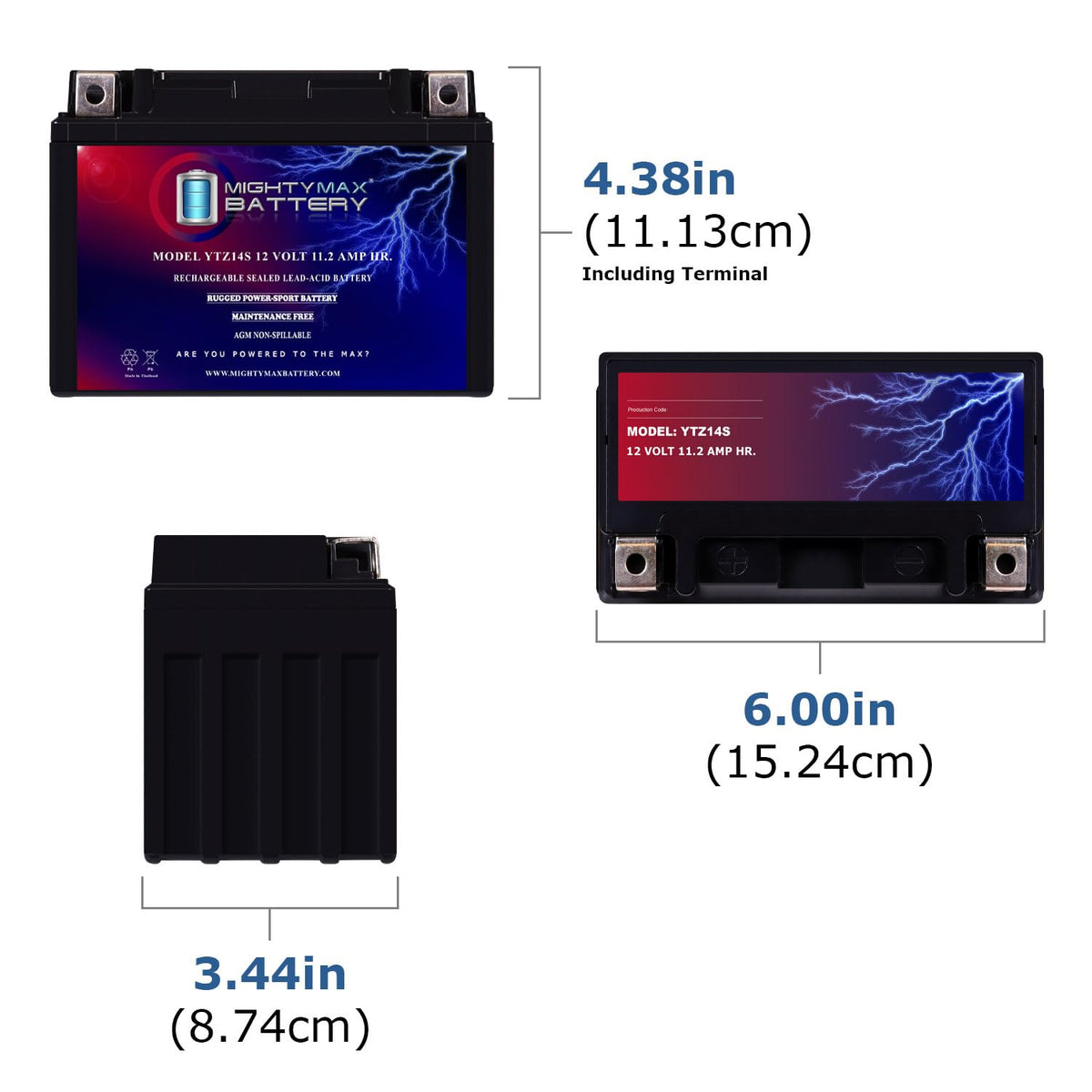 12V 11.2Ah Battery H2012