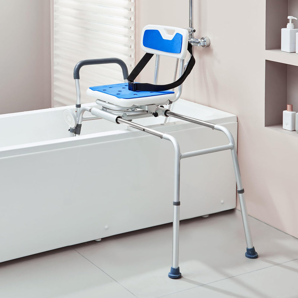 Sliding Tub Transfer Bench with 360 Degree Swivel Seat T52472