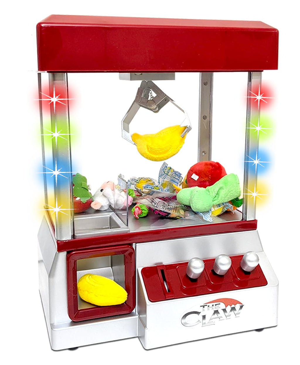 Electronic Arcade Claw Machine with LED Lights and Sound E473