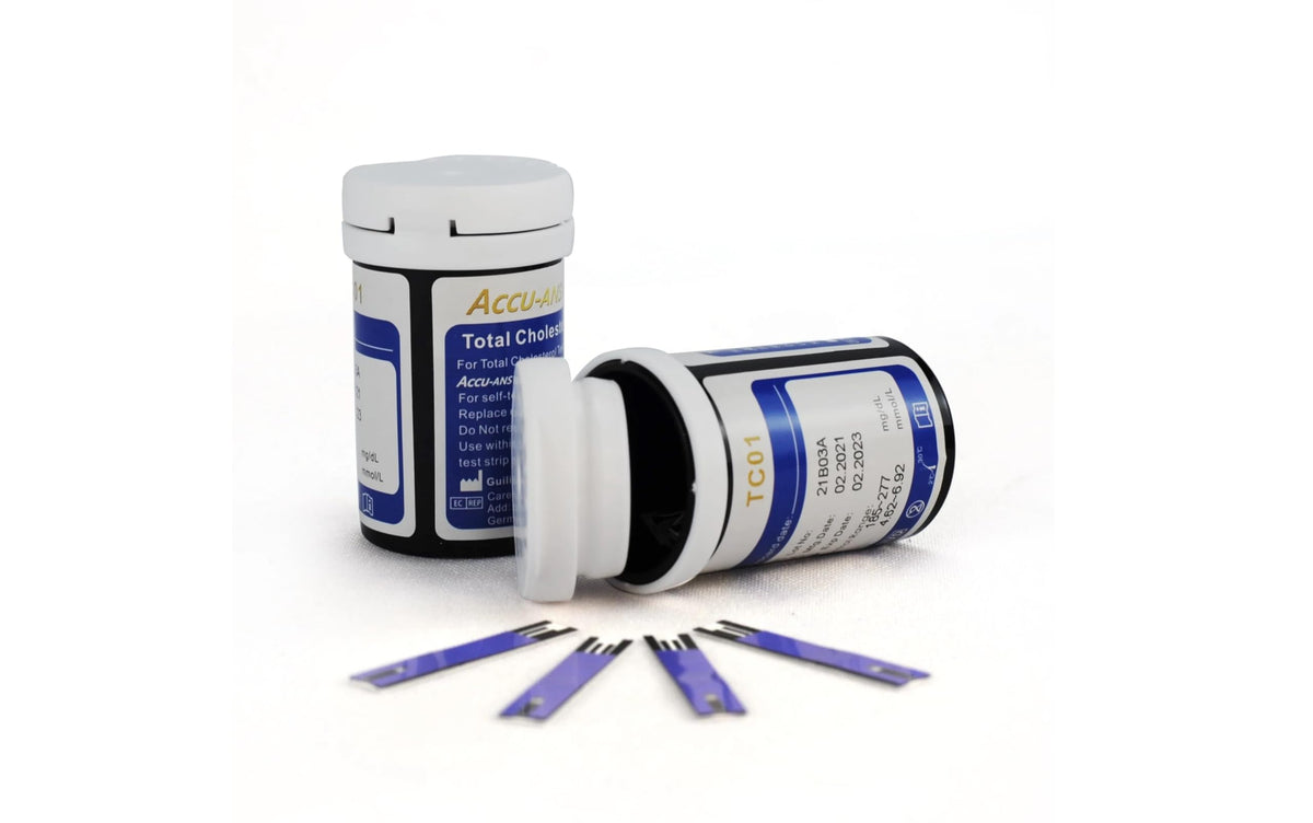 25 Test Strips for Cholesterol Test O67163