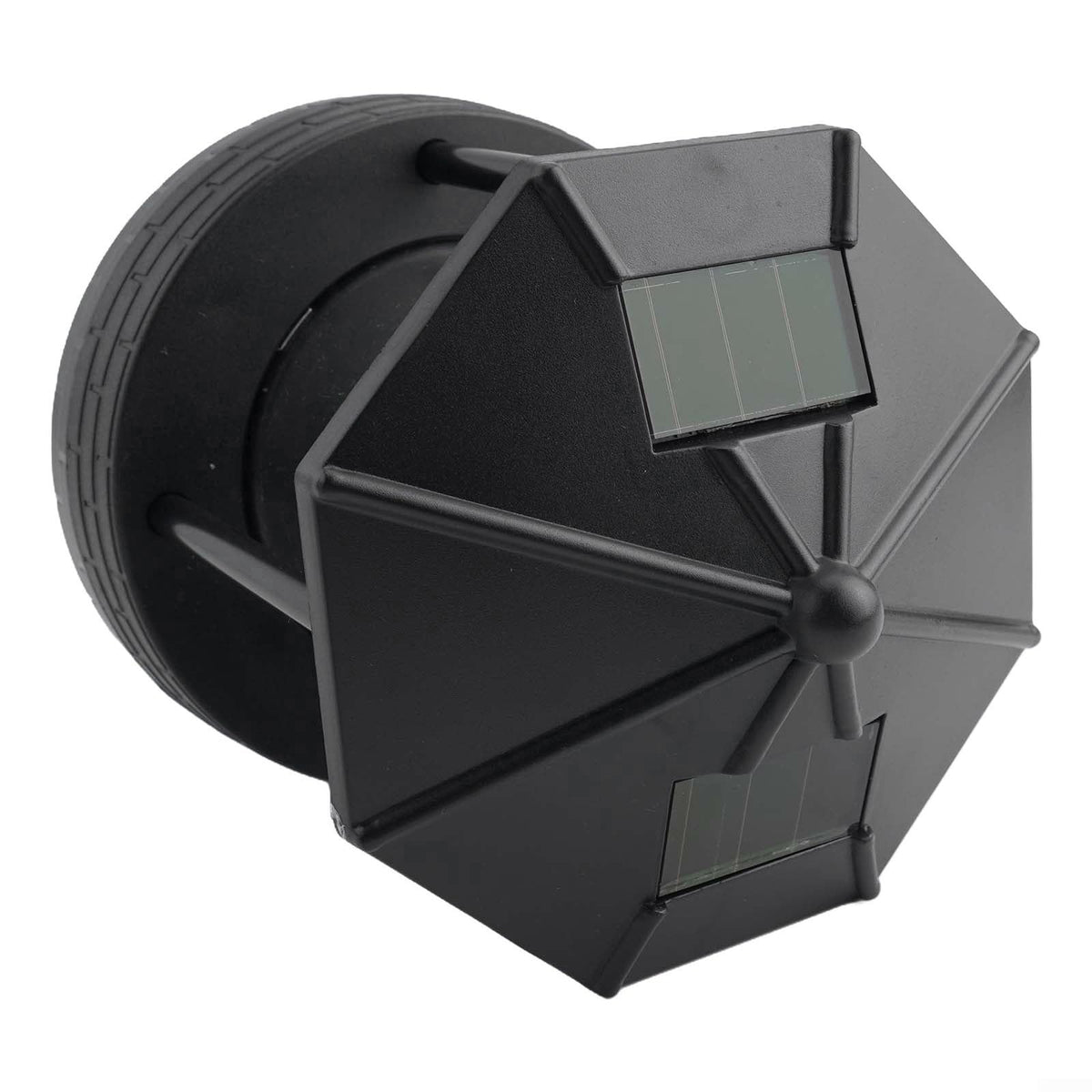 Black Solar Lighthouse Lawn Light S1967