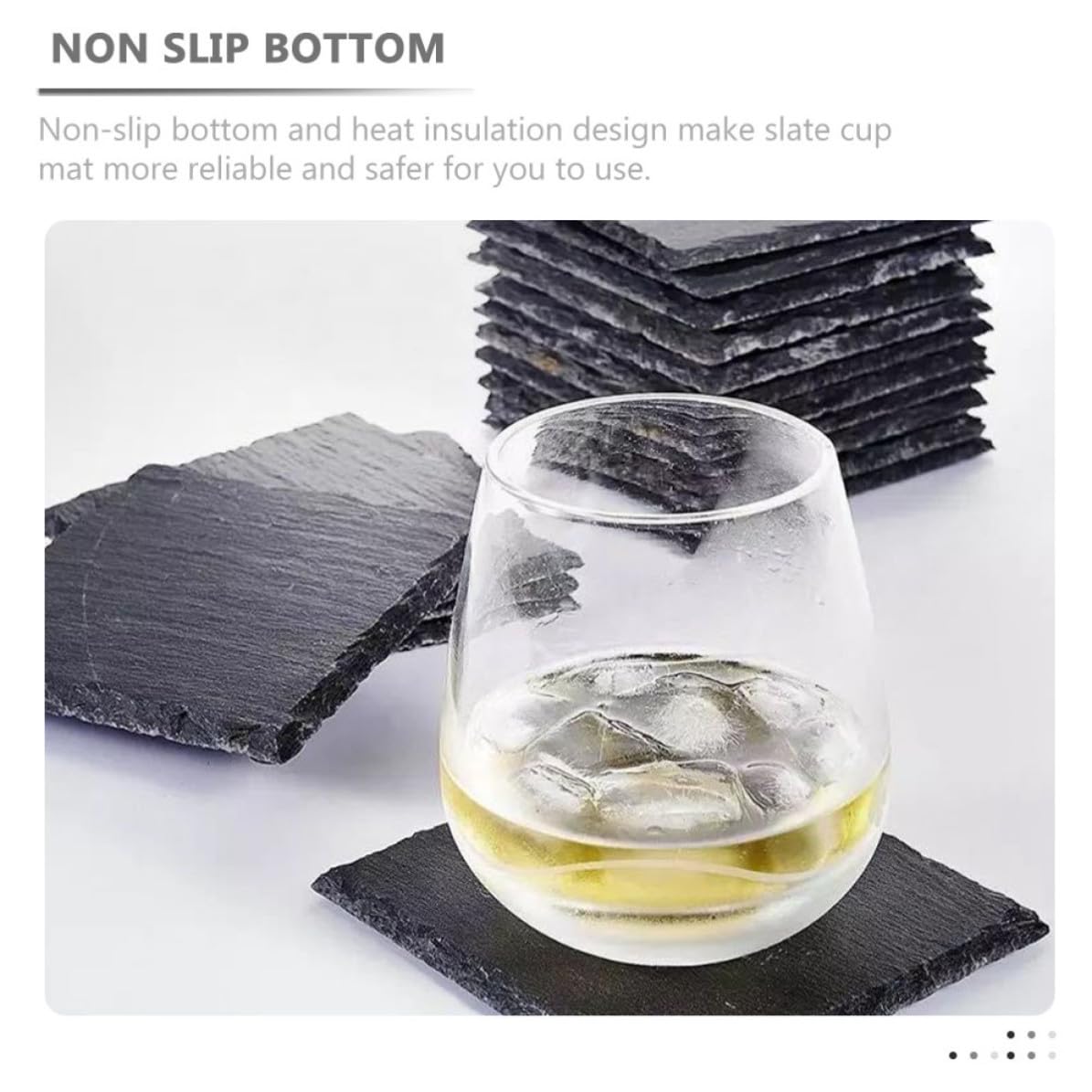 12pcs Natural Coasters C582089
