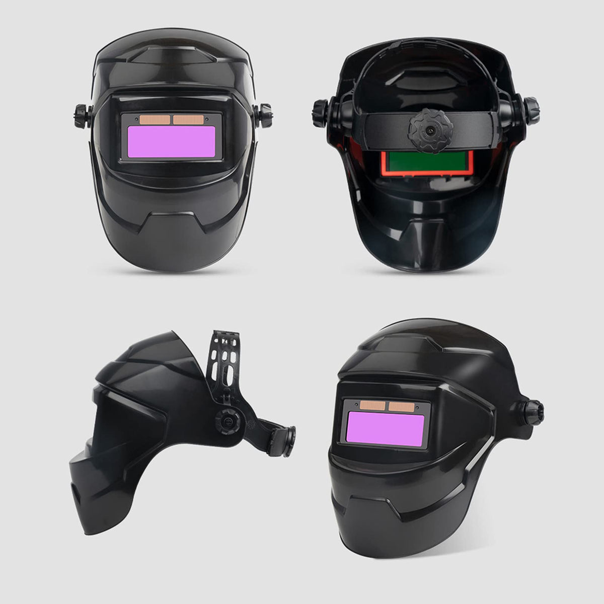 Adjustable Solar Powered Auto Darkening Welding Helmet N1087