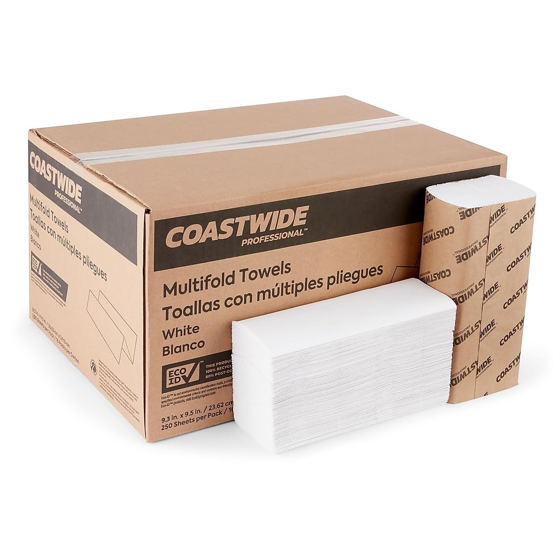 Recycled Multifold Paper Towels, 16 Packs E71424