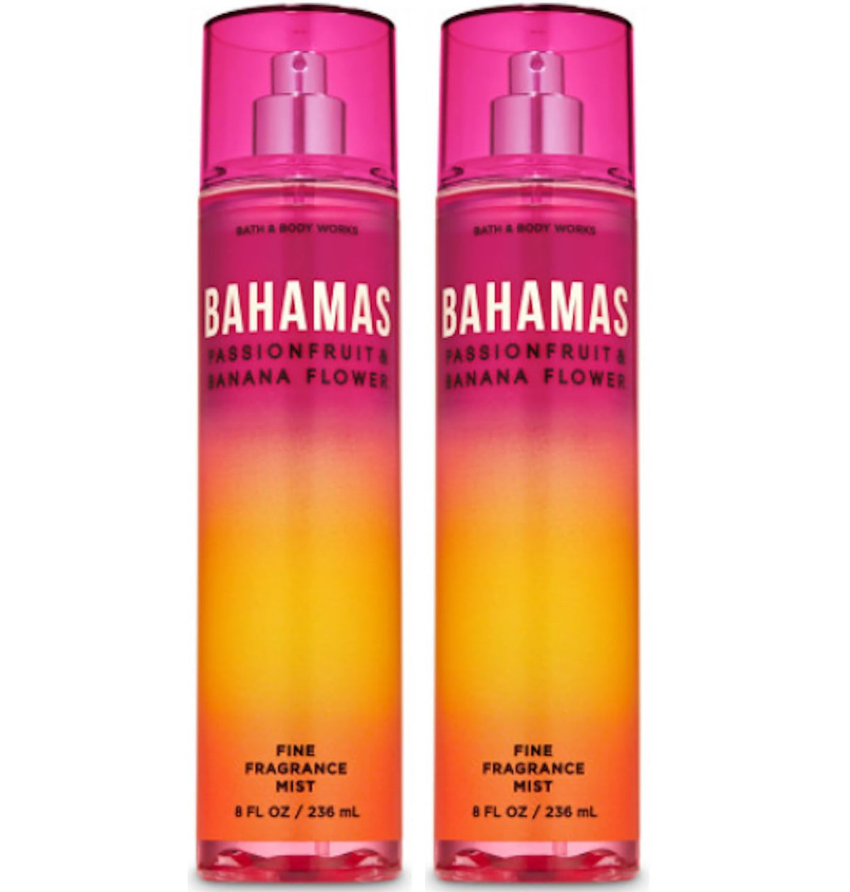 Fine Fragrance Body Mist Gift Set 8 oz Pack Lot of 2 X84924