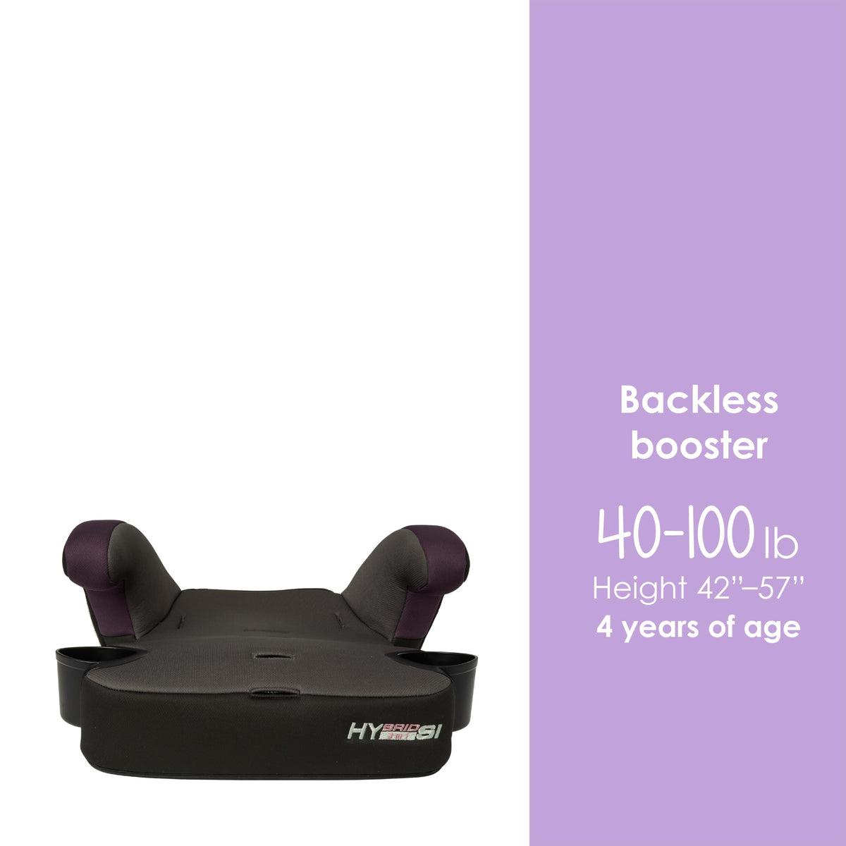 3-in-1 Booster Seat with Adjustable Headrest H8455