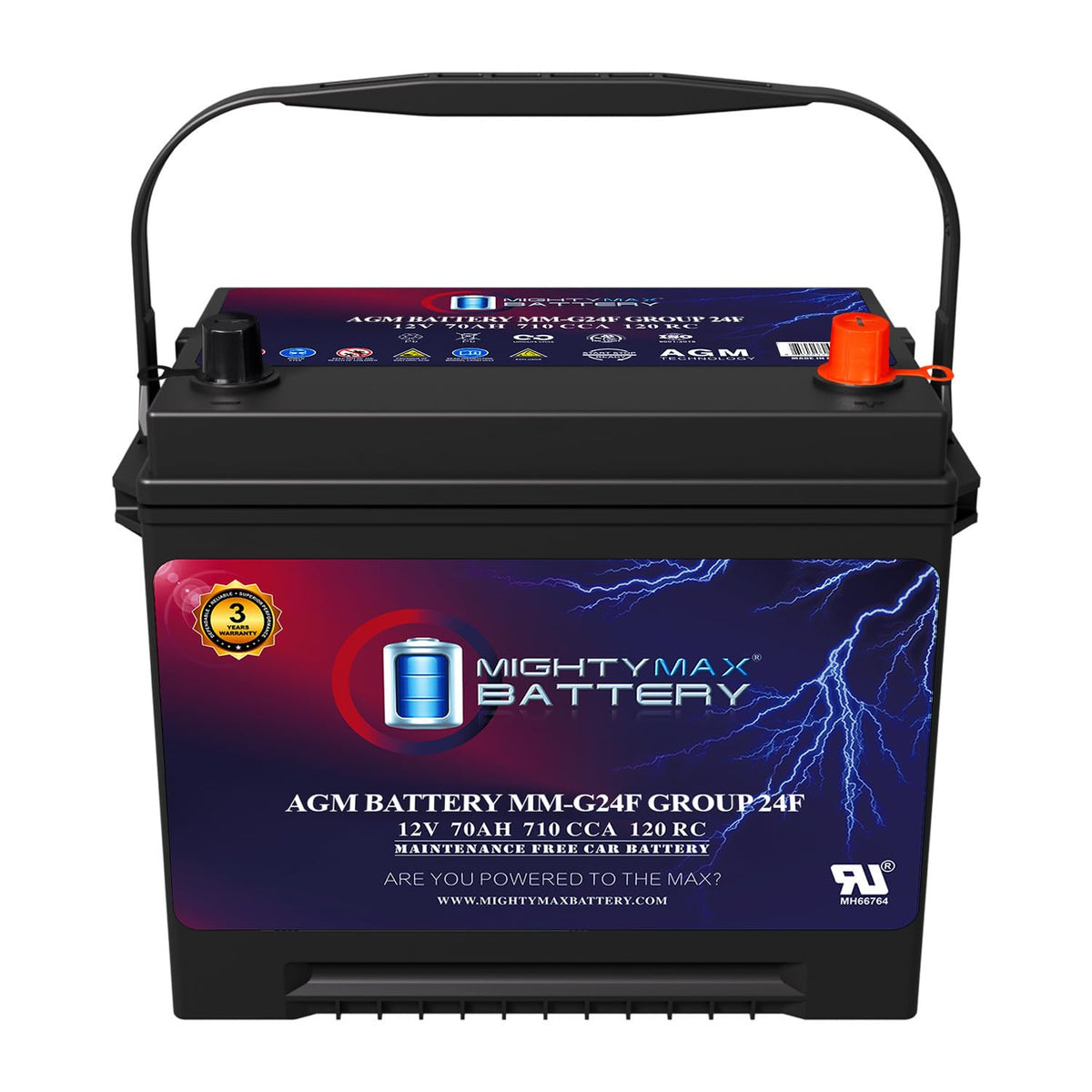 12V 70Ah AGM Battery H59199