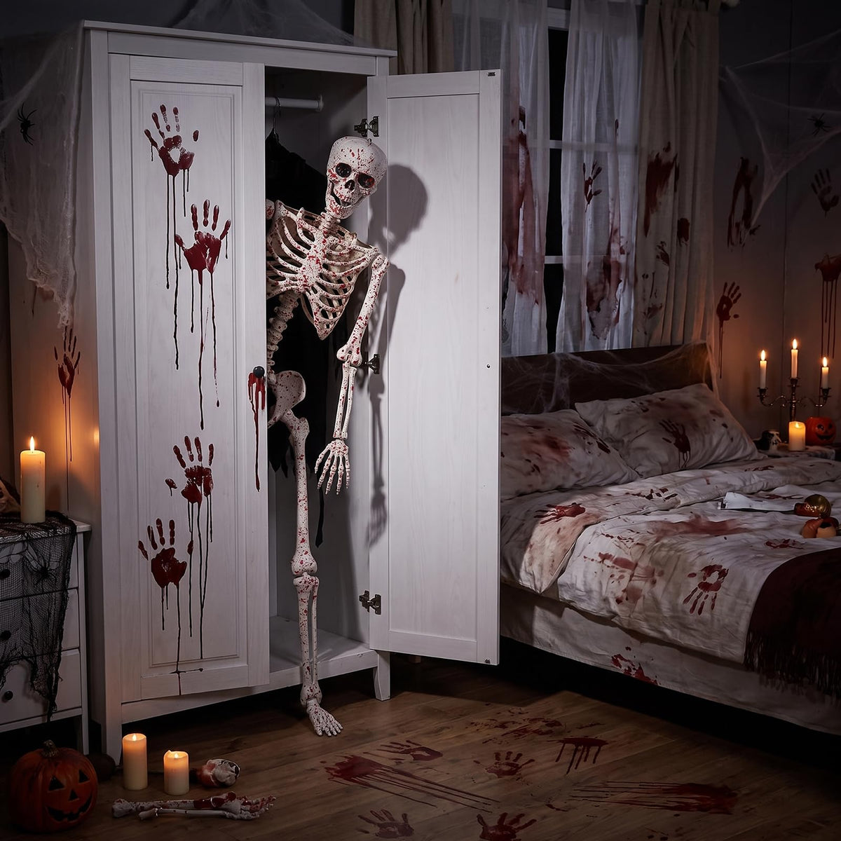 5.4FT Posable Life Size Skeleton Full Body J309