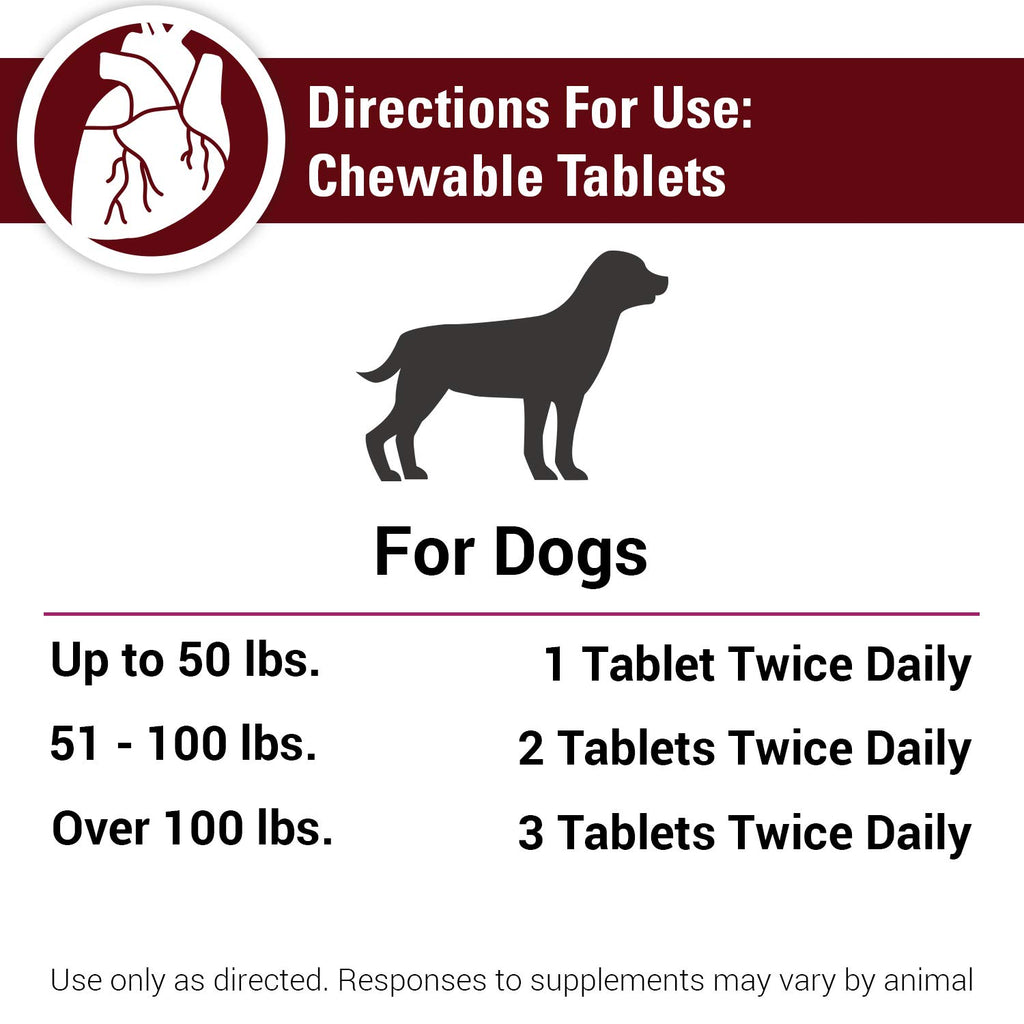Cardiovascular Supplement with Coenzyme Q-10 for Dogs 120 Ct S163433