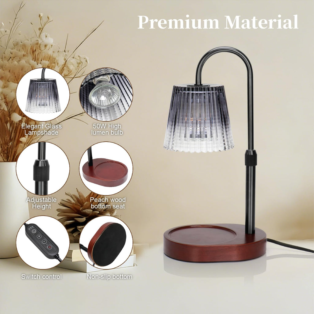 Candle Warmer Lamp with Timer and Dimmable Control F700057