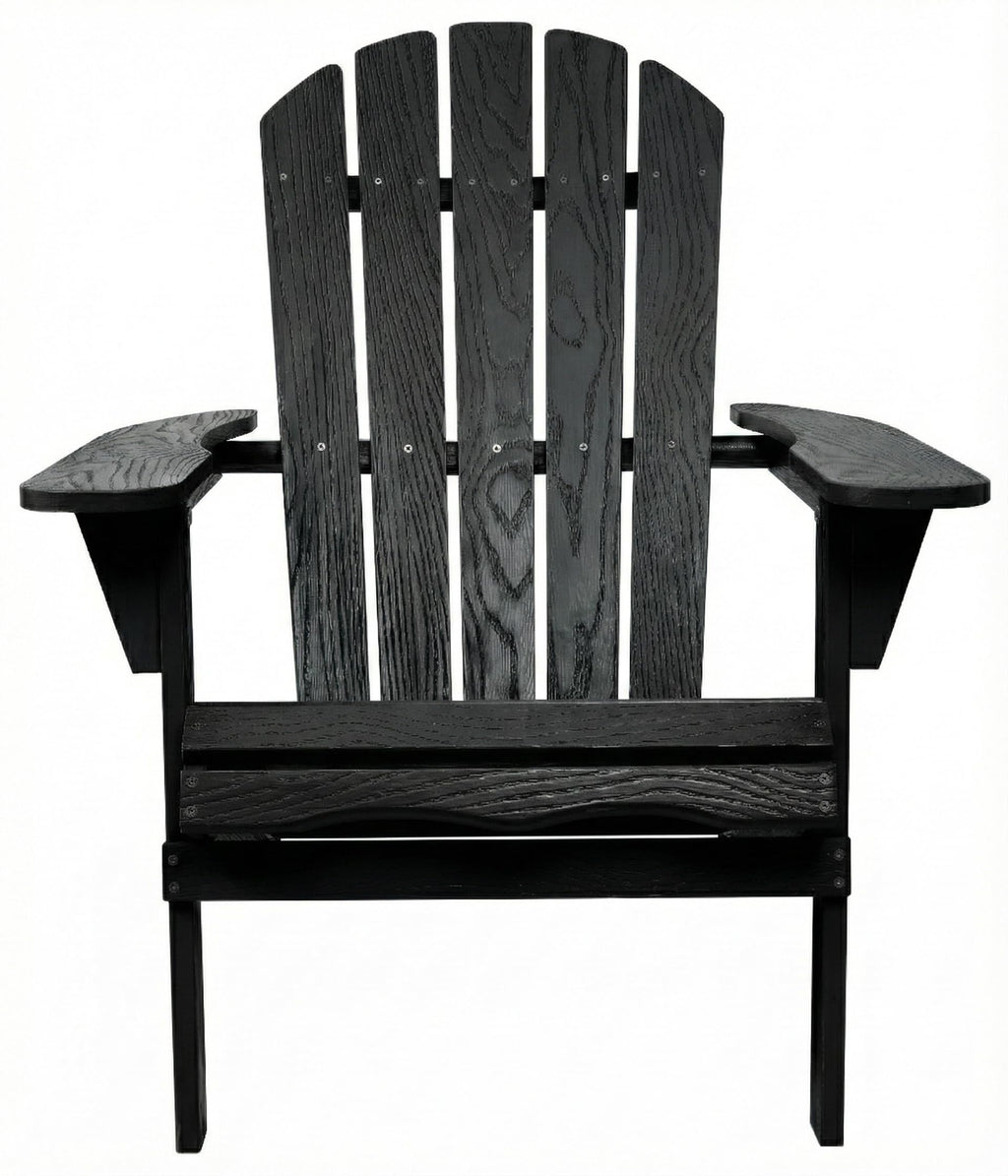 Folding Solid Cedar Wood Adirondack Chair N1411