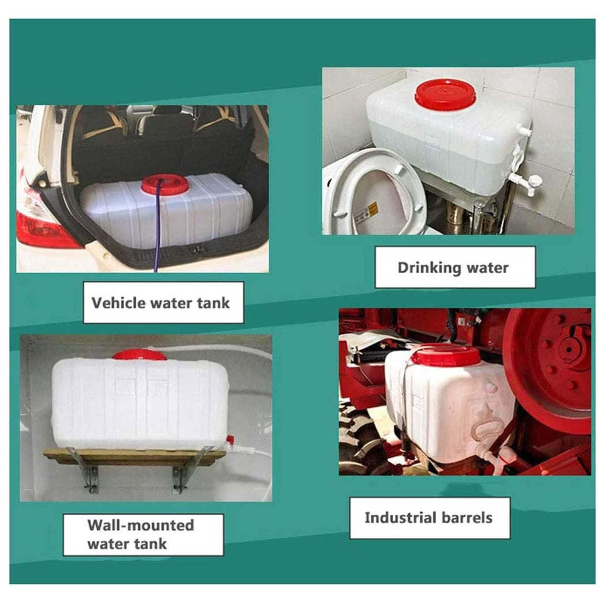 30L Portable Water Storage Container with Faucet S817
