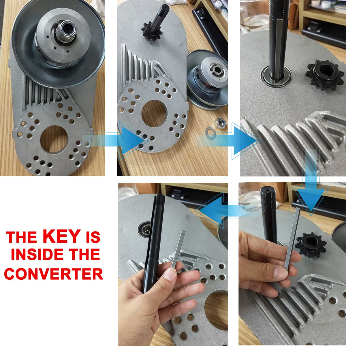 212CC 6.5 HP Torque Converter R473355