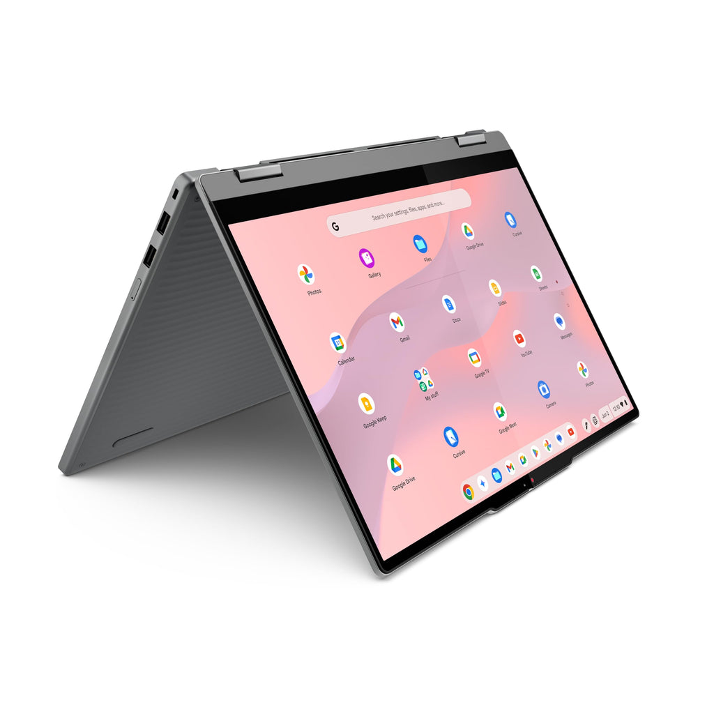 2-in-1 Lightweight Laptop 14" WUXGA IPS Touchscreen 4GB RAM 128GB UFS Luna Grey E6362