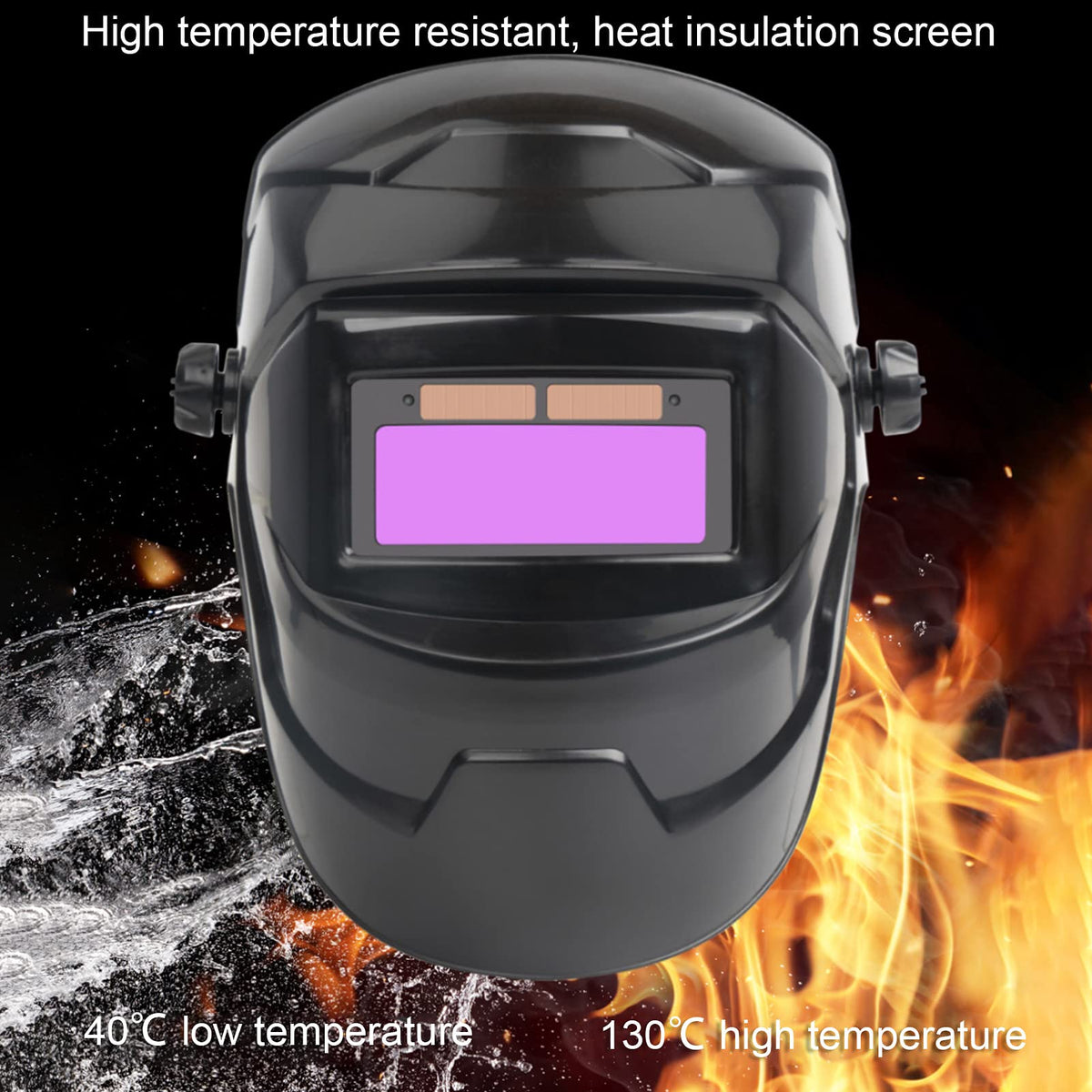 Adjustable Solar Powered Auto Darkening Welding Helmet N1087
