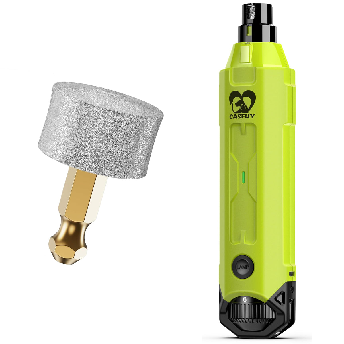 Dog Nail Grinder & Replacement Grinding Head Bundle B6142