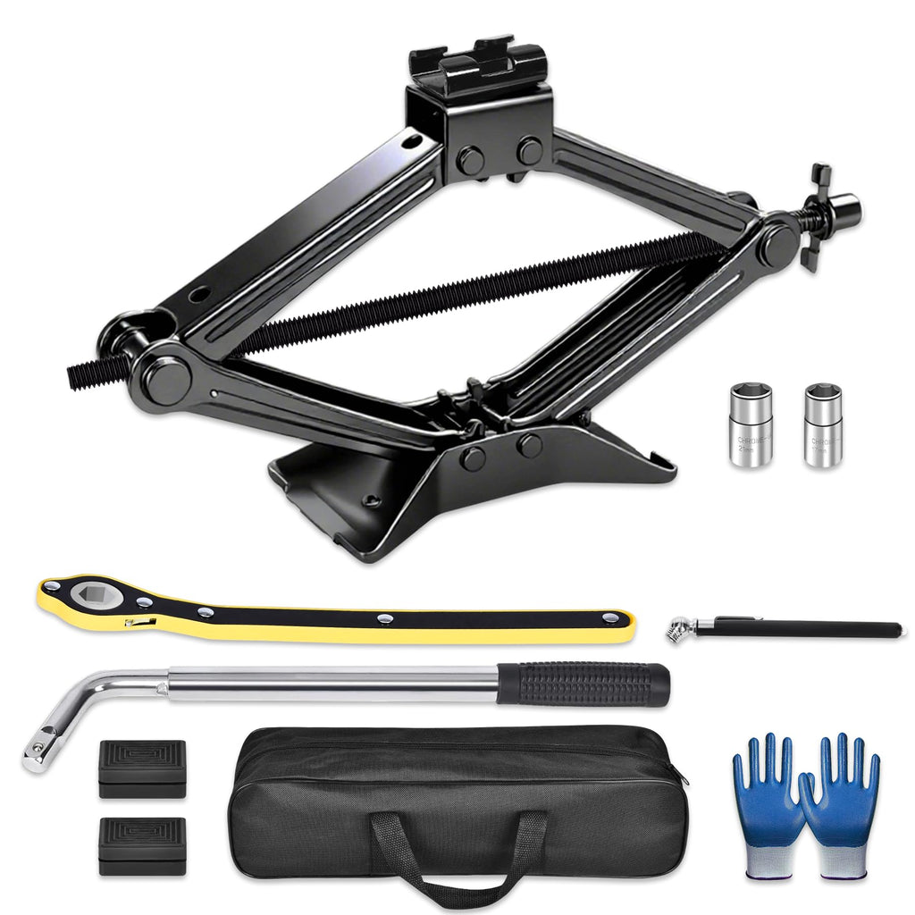 3T Scissor Jack Car Tire Changing Kit P260258