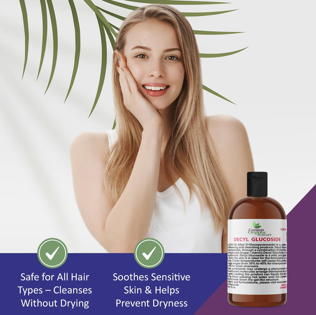 Decyl Glucoside Natural Surfactant 16 Oz P76553