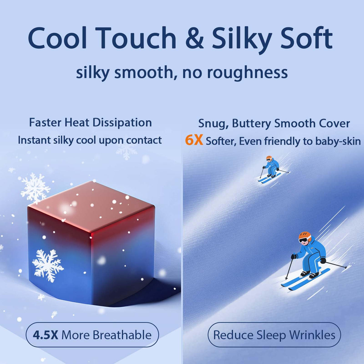 King Size Set of 2 Down Alternative Bed Pillows K25246