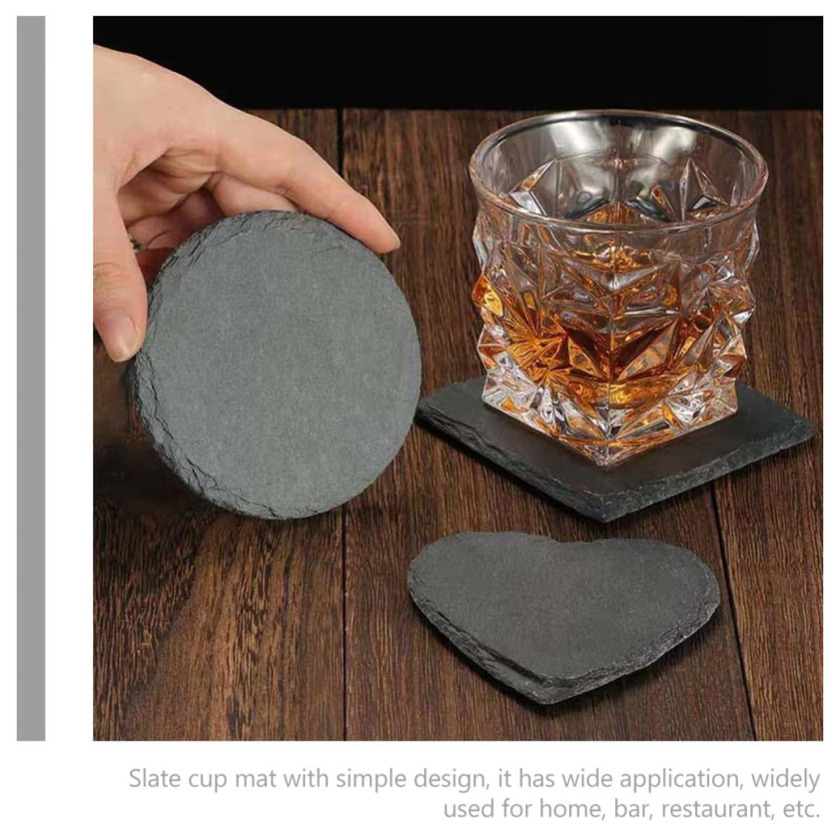 12pcs Natural Coasters C582089