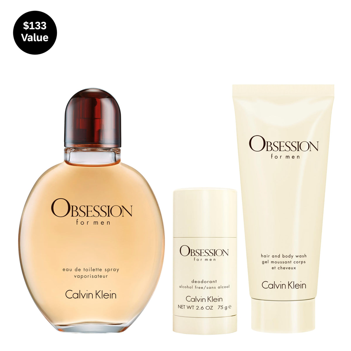 Men Eau de Toilette 3 Piece Set G7458
