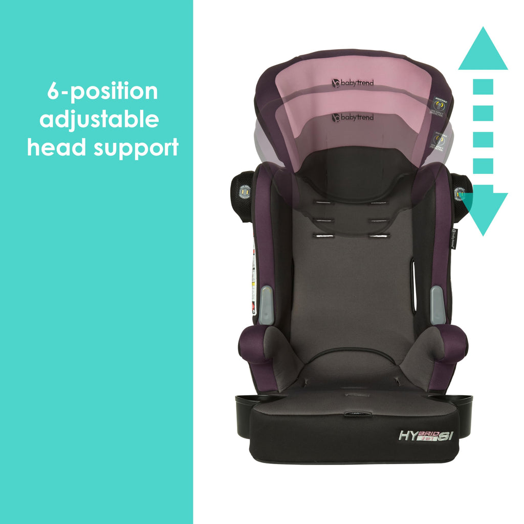 3-in-1 Booster Seat with Adjustable Headrest H8455