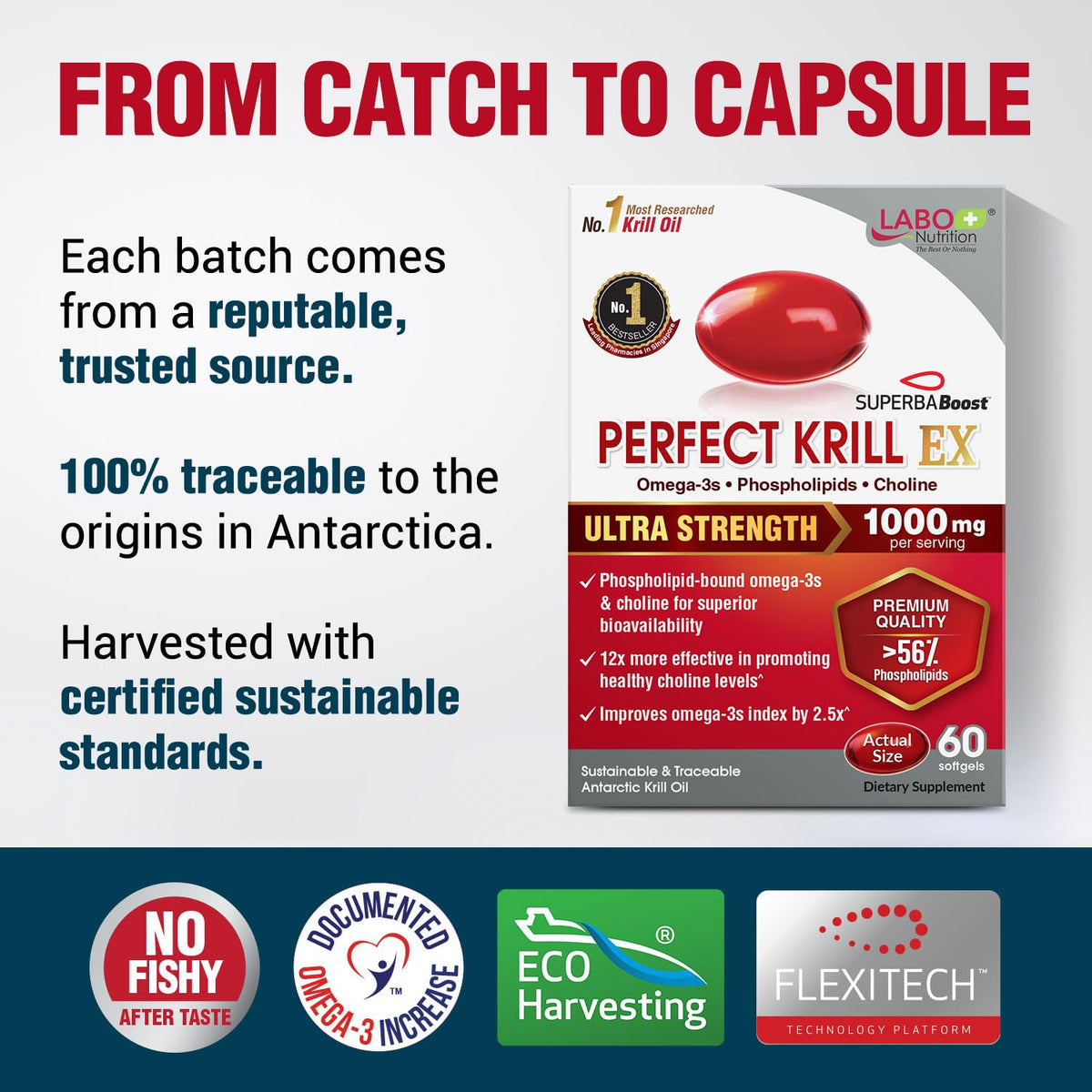 Omega-3 Krill Oil 60 Ct x 2 Pack L714440