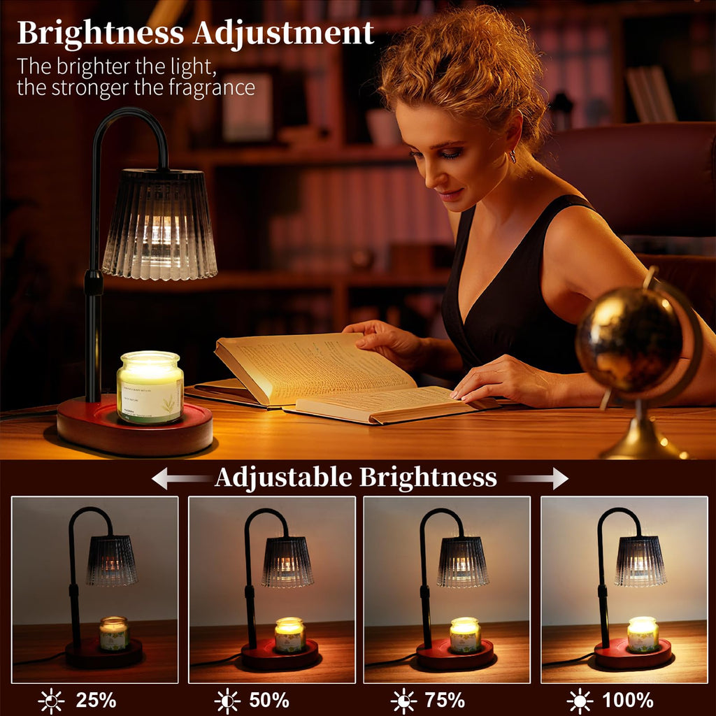 Candle Warmer Lamp with Timer and Dimmable Control F700057