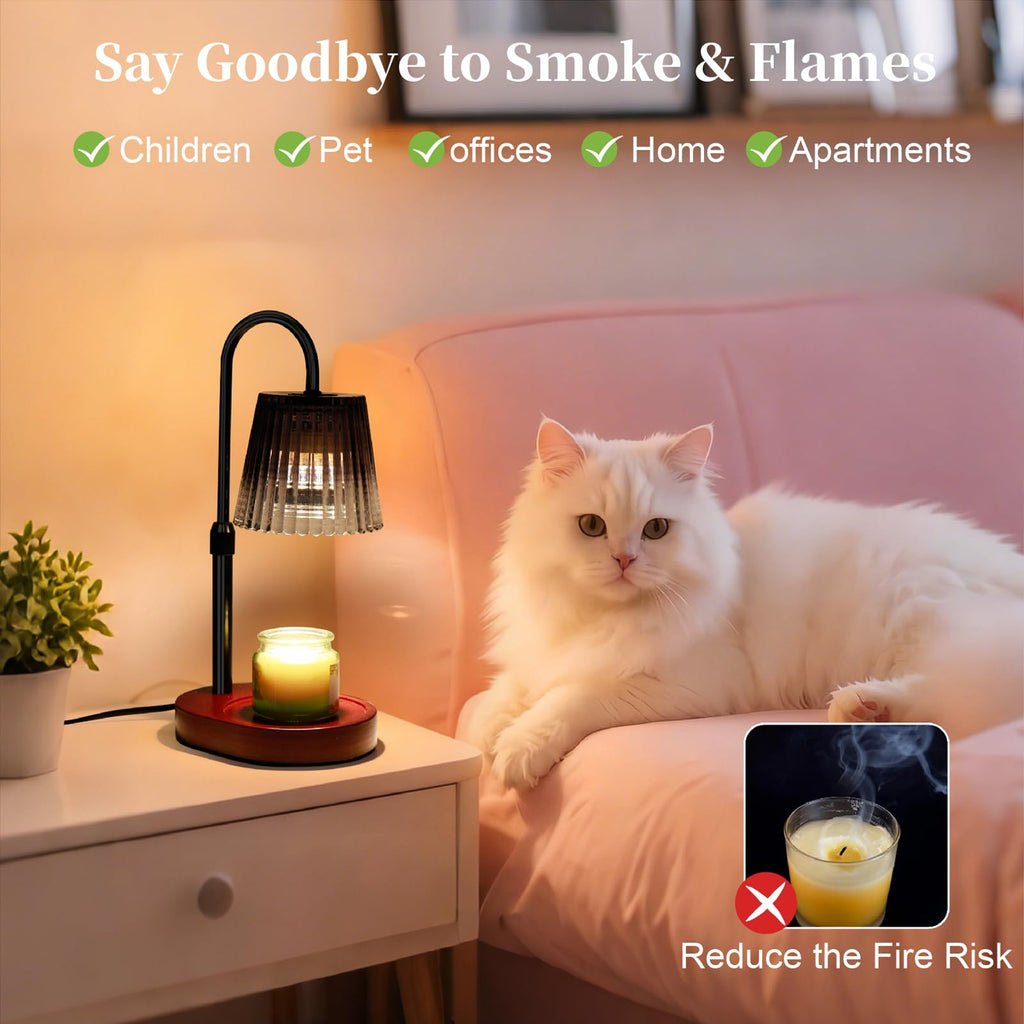 Candle Warmer Lamp with Timer and Dimmable Control F700057