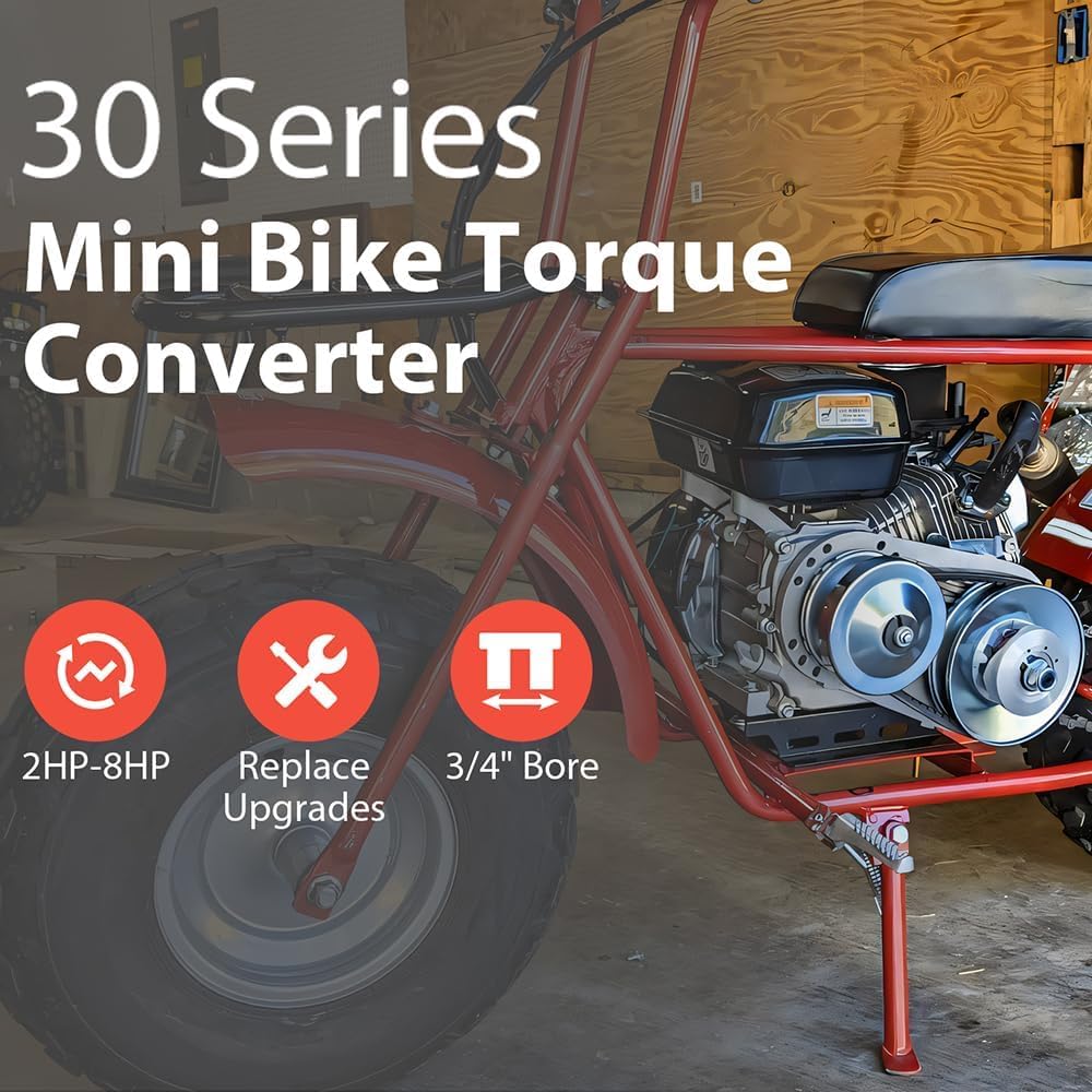 212CC 6.5 HP Torque Converter R473355