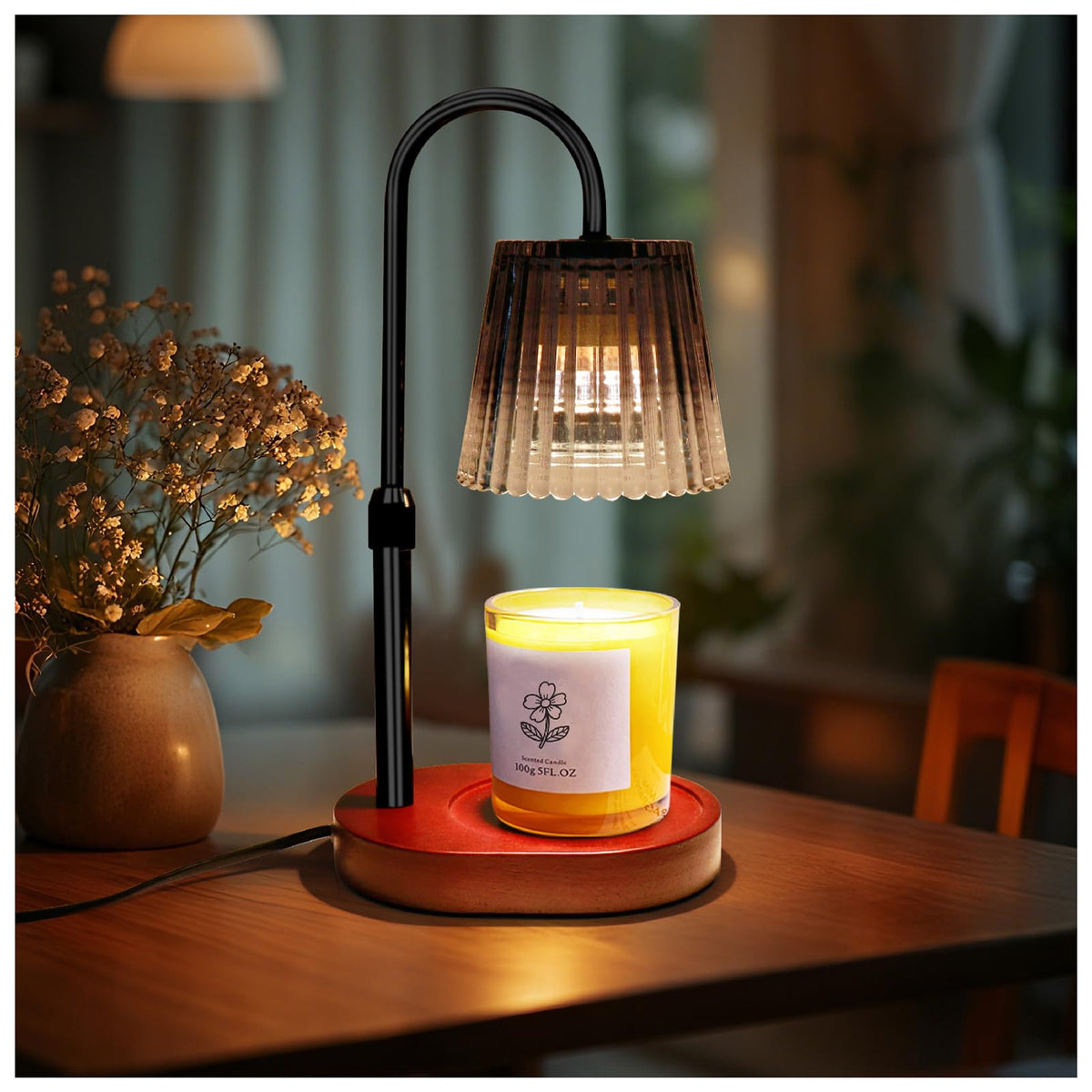 Candle Warmer Lamp with Timer and Dimmable Control F700057
