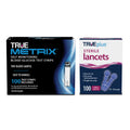 Glucose Test Strips 100 Count, 30G Lancets 100 Count C595173