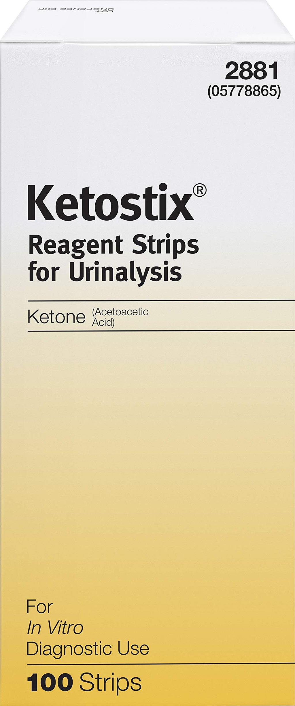 Reagent Strips for Urinalysis 100-Count S727